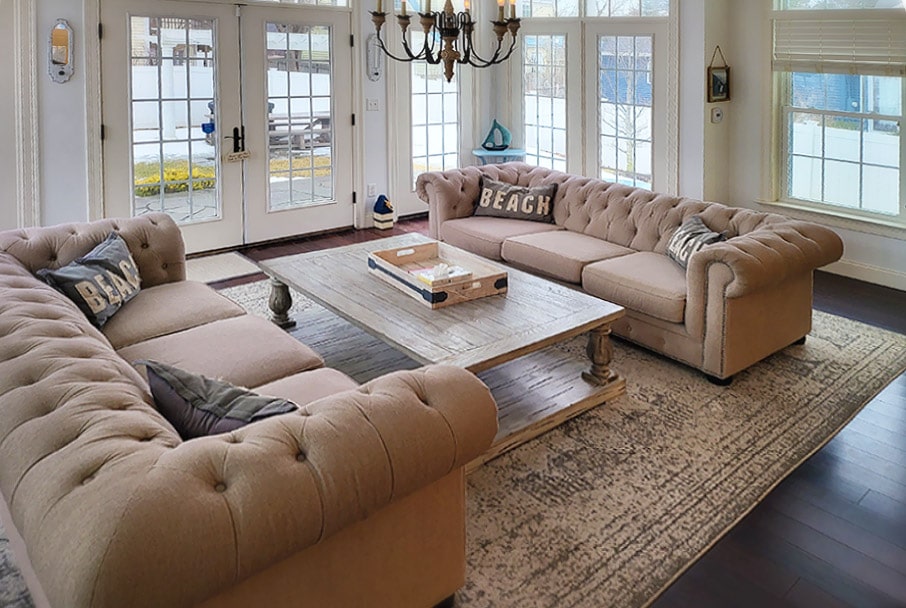 Odena House living room