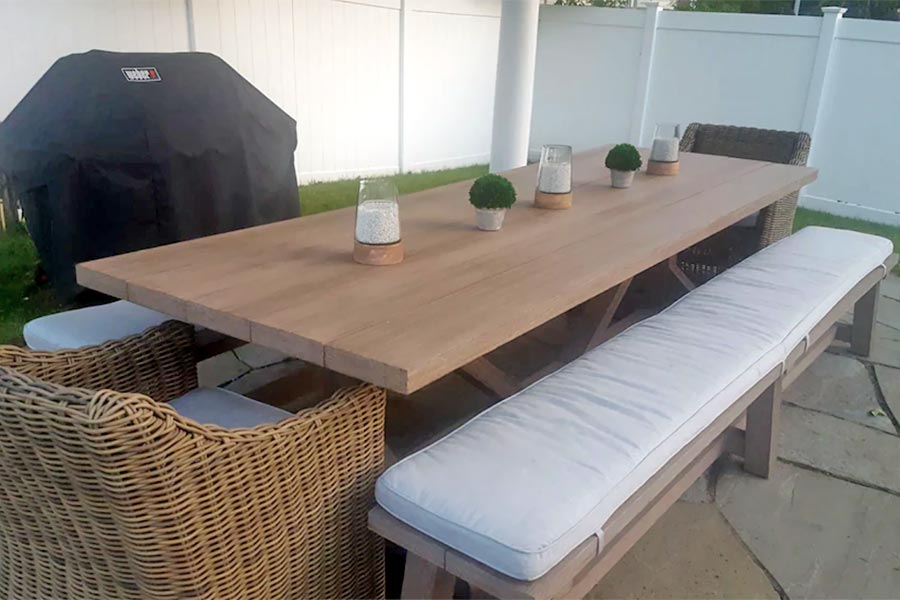 Odena House picnic table