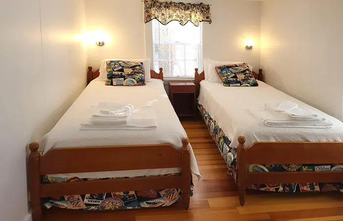 Odessa Cottages twin beds
