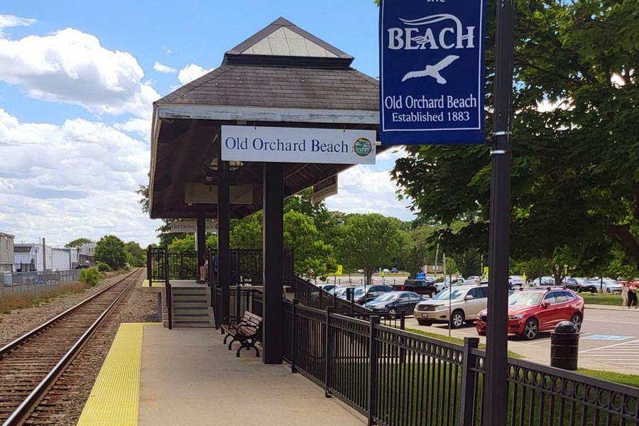 Amtrak Downeaster Old Orchard Beach Station