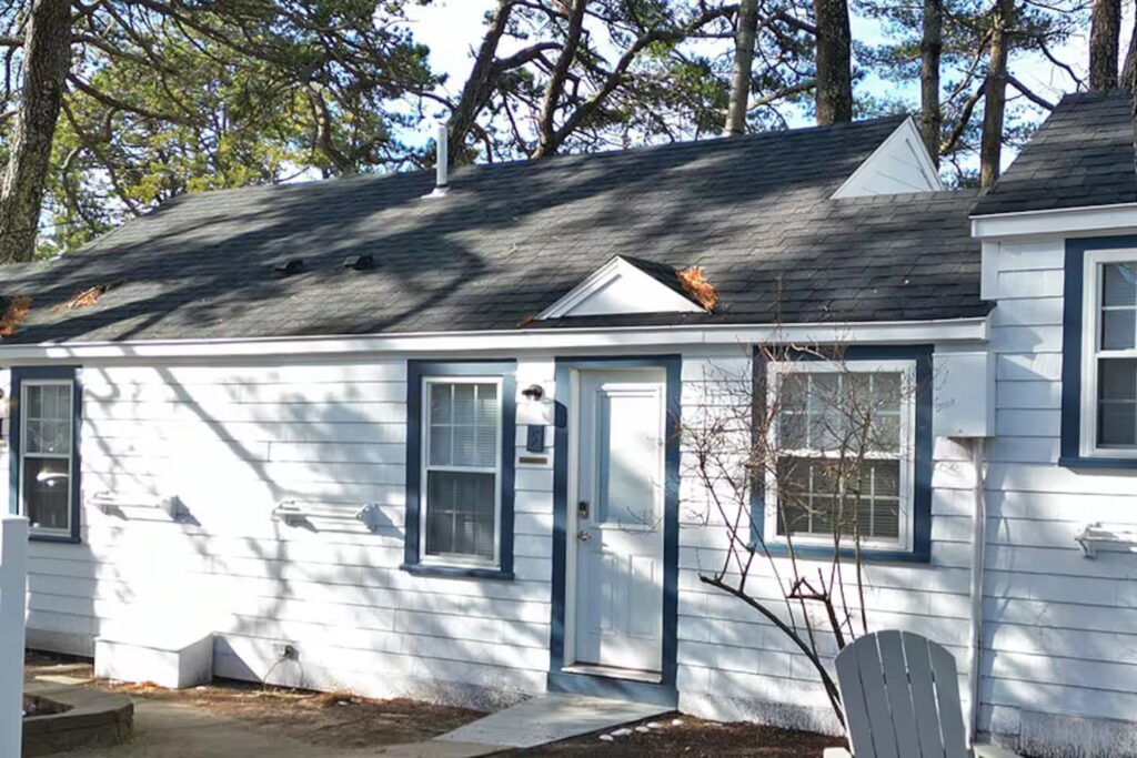 Exterior of cottage